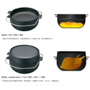 Snow Peak Cast Iron Dutch Oven 26cm CS-520 燕三条鑄鐵荷蘭鍋