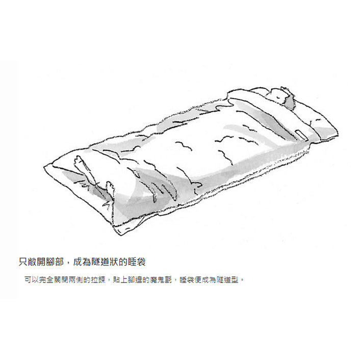 Snow Peak Separate Sleeping Bag OFUTON 1400 BDD-104 羽絨露營睡袋