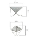 Snow Peak Pack & Carry Fireplace S ST-031R 焚火台(S) 