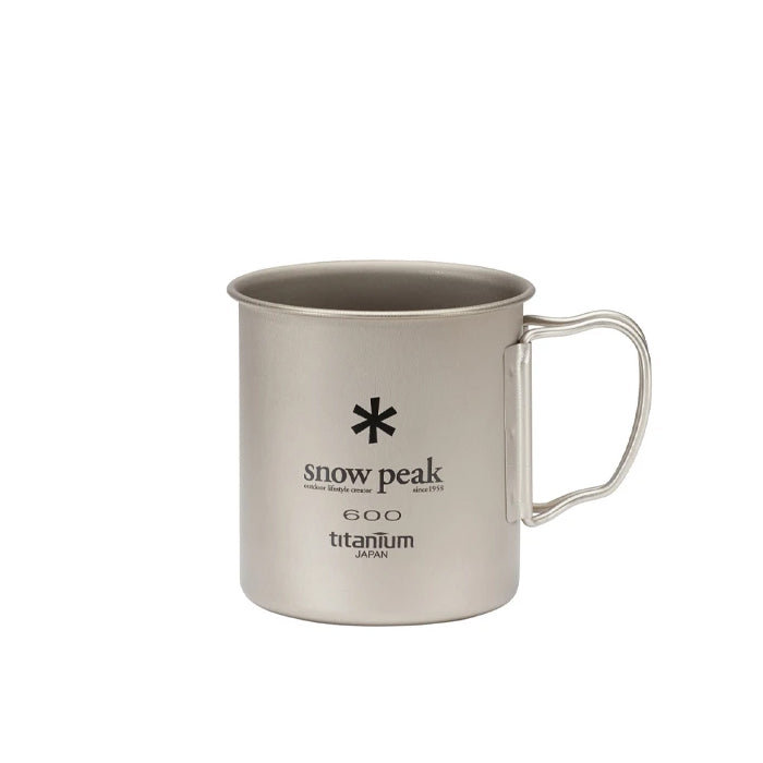 Snow Peak Titanium Single Wall Mug 600ml 單層鈦杯 Cup MG-044R
