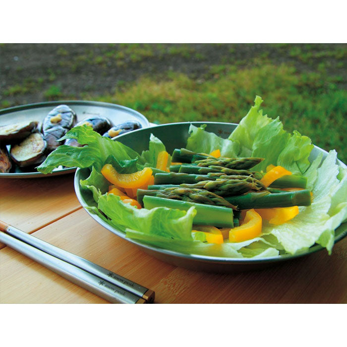 Snow Peak Tableware Set L Family 不鏽鋼餐盤4件組4人用套裝TW Snow Peak Tableware Set L Family 不鏽鋼餐盤4件組4人用套裝TW