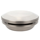 Snow Peak Tableware Set L Family 不鏽鋼餐盤4件組4人用套裝 TW-021FK