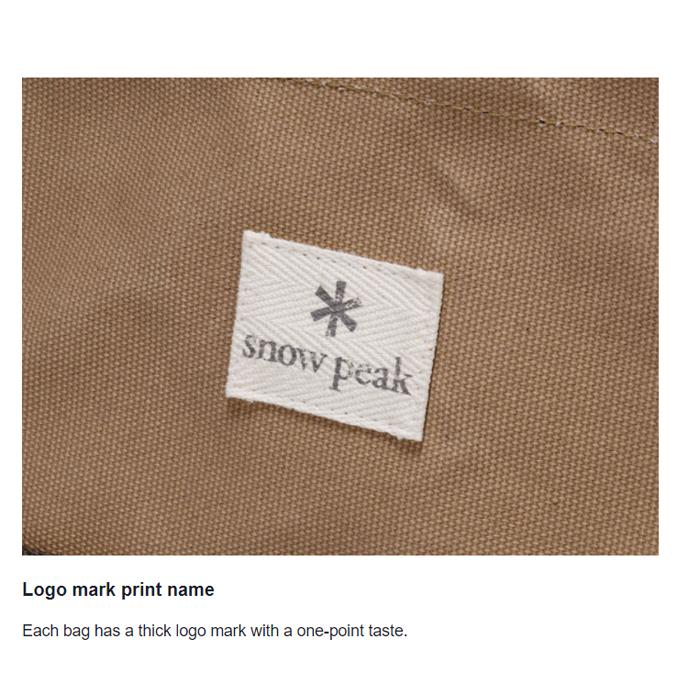 Snow Peak Tote Bag M UG-071R 防水輕便肩包(M)