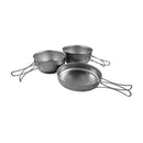 Snow Peak 3-pc Titanium Cookset 鈦金屬煮食三件套裝 STW-001T