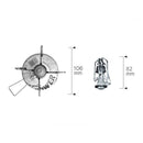 Snow Peak GigaPower Stove 2.0 - Auto GS-100AR2 (auto-igniter attached)