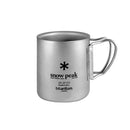 Snow Peak Titanium Double Wall Mug 220ml 雙層鈦杯 Cup MG-051FHR