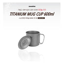 Snowline Titanium Mug 600ml 單層鈦杯