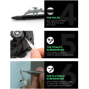 ATECH Multitool Pen 9-in-1 Box Cutter 