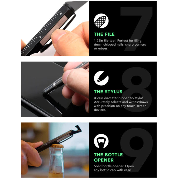 Atech Box ATECH Multitool Pen 9-in-1 Box Cutter