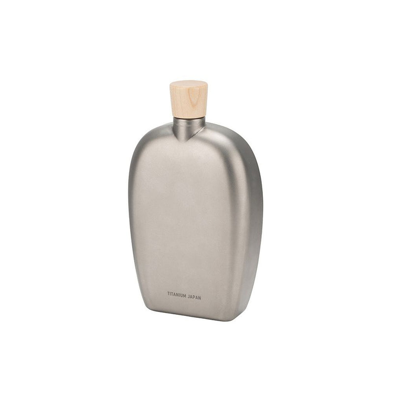 Snow Peak Titanium Flask TW-115 鈦酒壺