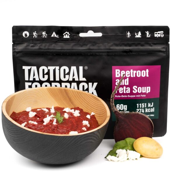 Tactical Foodpack Beetroot Soup With Feta 60g