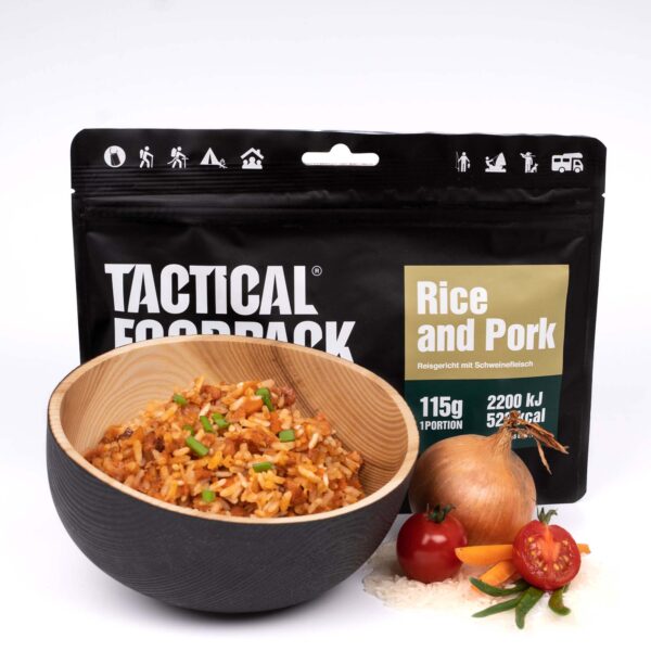 Tactical Foodpack Rice and Pork 即食豬肉飯 115g