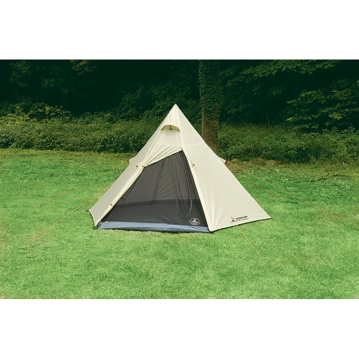 captain stag tent Captain Stag Classic One Pole Tent Hexagon 300UV UA-34