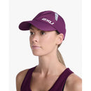 2XU Run Cap UQ5685f_bet-wht