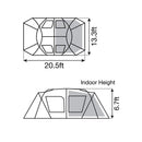 Snow Peak Land Rock TP-671R 別墅帳