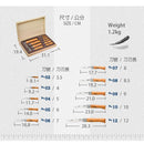 Opinel The Collection 10 Carbon Knives 碳鋼摺疊刀木盒收藏套裝