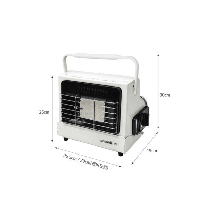韓國 Snowline TBO Minimal Gas Heater Beige 戶外暖爐