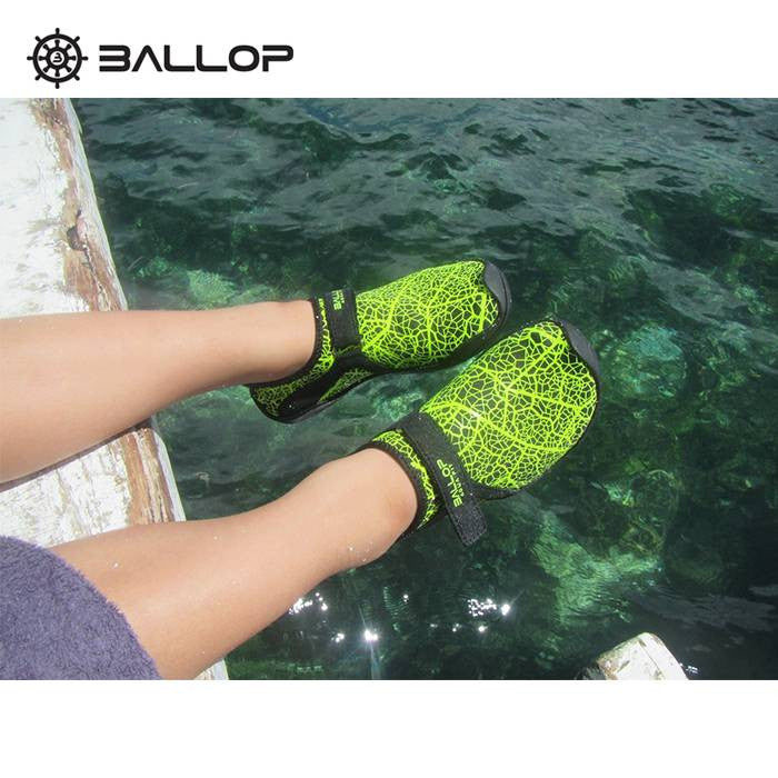 BALLOP AQUA FIT V2 LASSO 多用途戶外水上運動鞋浮潛鞋潛水鞋 (備有小童尺碼) - 爆裂綠