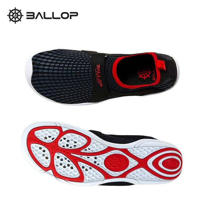 BALLOP AQUA FIT V2 LASSO 多用途戶外水上運動鞋浮潛鞋潛水鞋 (備有小童尺碼) - 黑白色
