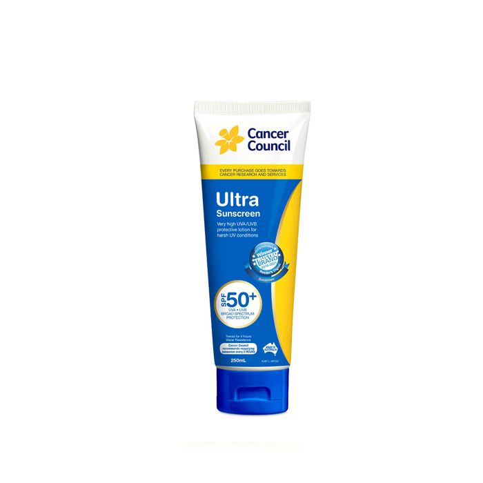 Cancer Council Australia Ultra Sunscreen SPF50+ 250ml