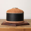 What Will Be Will Be Handmade Suede Leather/Leather Gas Canister Cover 230ml 麖皮併真皮氣罐套