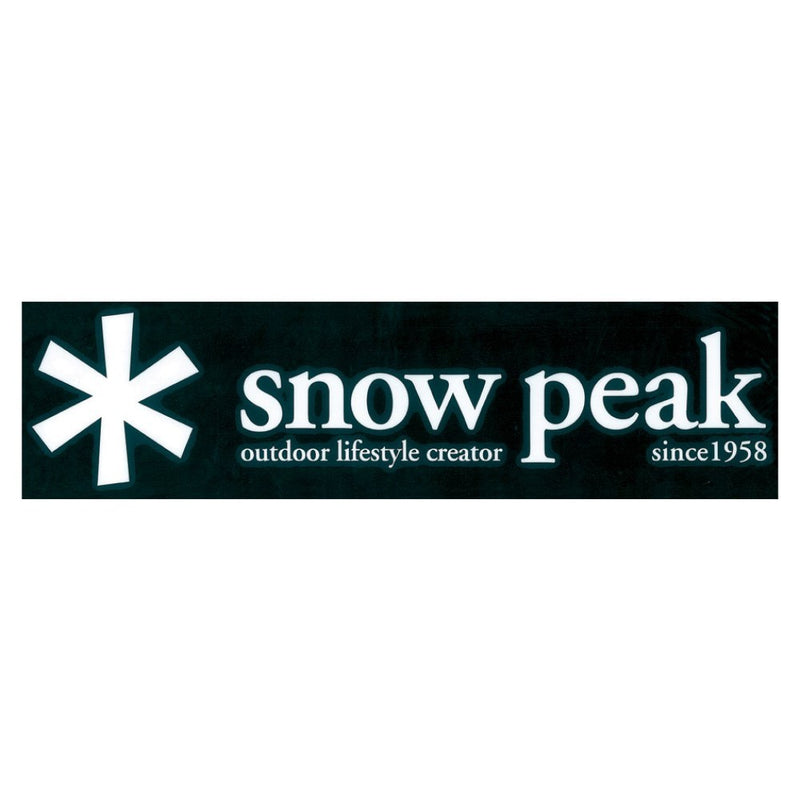 Snow Peak Logo Sticker Asterisk NV-004 汽車貼紙