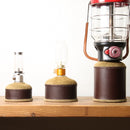 What Will Be Will Be Handmade Suede Leather/Leather Gas Canister Cover 230ml 麖皮併真皮氣罐套