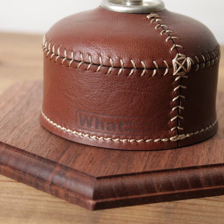 What Will Be Will Be Handmade Leather Gas Canister Cover 110ml 氣罐套