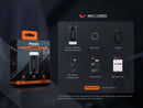 Fenix E-Spark Keychain Flashlight & Emergency Power Bank 應急移動電源匙扣燈