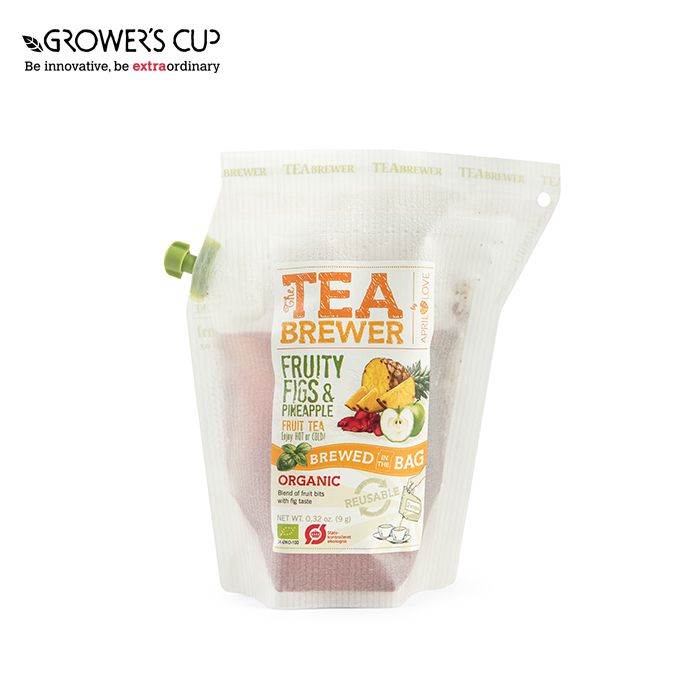 April Love The TeaBrewer - Fruity Figs & Pineapple Organic 隨身茶包 戶外茶包 露營茶包 (有機無花果/菠蘿)