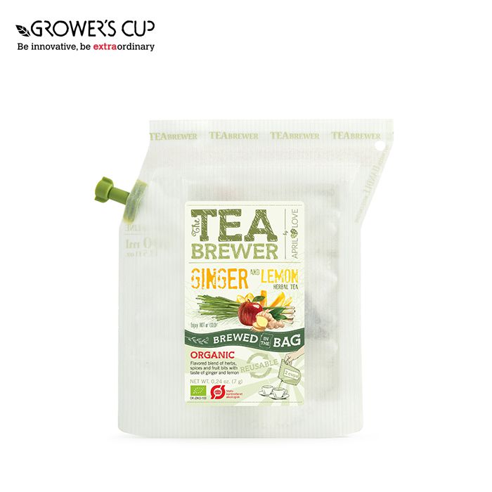 April Love The TeaBrewer - Ginger and Lemon Organic