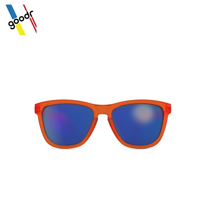 Goodr Sports Sunglasses - Donkey Goggles 運動跑步太陽眼鏡 (橙/藍)