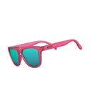 Goodr Sports Sunglasses - Flamingos On a Booze Cruise 運動跑步太陽眼鏡 (粉紅/湖水藍)