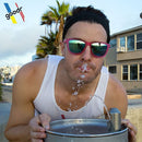 Goodr Sports Sunglasses - Flamingos On a Booze Cruise 運動跑步太陽眼鏡