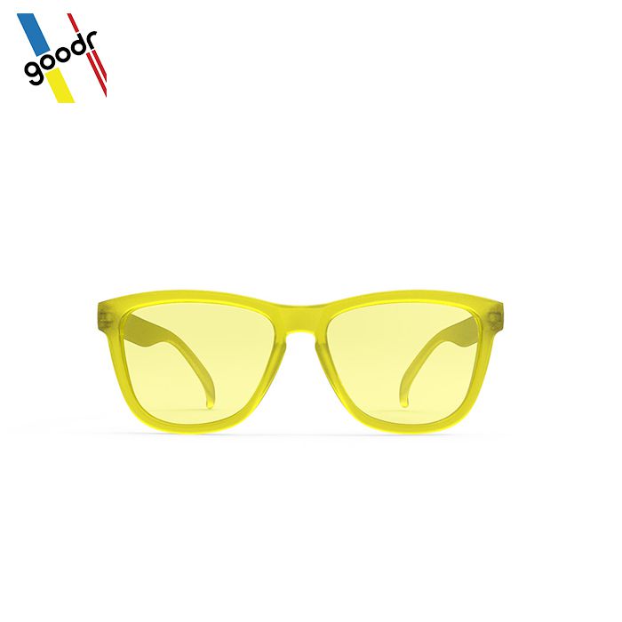 Goodr Sports Sunglasses - Nocturnal Voyage Of The Yellow Submarine