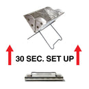 UCO Flatpack Small Portable Grill & Firepit 小型摺疊烤肉架焚火台 GR-MFPG