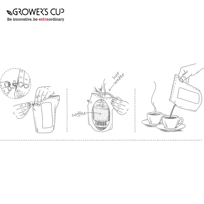 Grower's Cup The CoffeeBrewer - Honduras Organic 隨身濾泡咖啡 戶外咖啡 露營咖啡 (洪都拉斯)