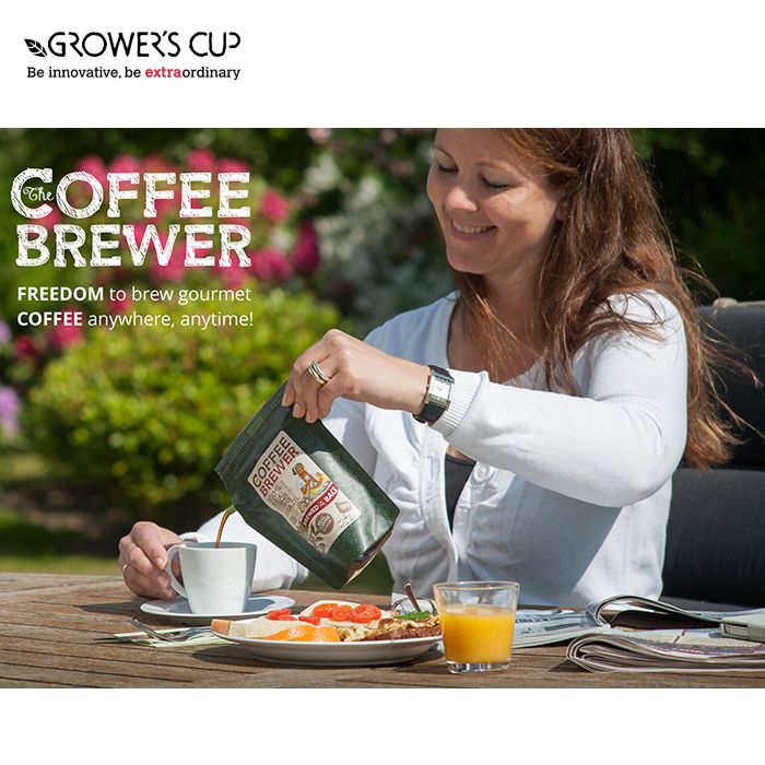Grower's Cup The CoffeeBrewer - Brazil Fairtrade 隨身濾泡咖啡 戶外咖啡 露營咖啡 (巴西)