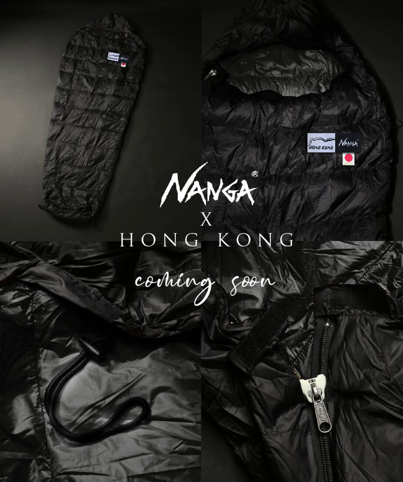 NANGA UDD Bag 280DX Down Sleeping Bag Hong Kong Limited Black Edition 黑魂香港別注限量版