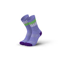 INCYLENCE Merino Light Lanes High Cut Running Socks 跑步羊毛襪 Purple Green