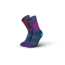 INCYLENCE Globes High Cut Running Socks Purple Red