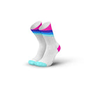 INCYLENCE Grade High Cut Running Socks Blue Pink