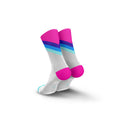INCYLENCE Grade High Cut Running Socks Blue Pink