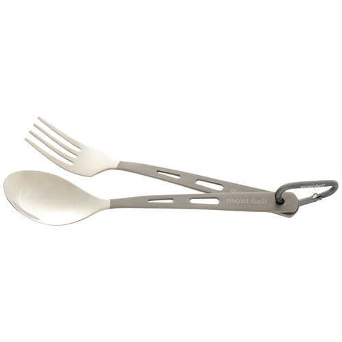 Montbell Titanium Spoon & Fork Set 鈦匙叉套裝 1124345