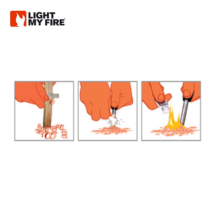 Light My Fire Tinder-on-a-Rope™ 野外生火木條(附掛繩)