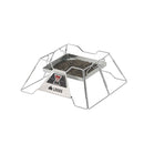 LOGOS The Pyramid Takibi Foldable BBQ Grill