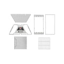 LOGOS The Pyramid Takibi Foldable BBQ Grill