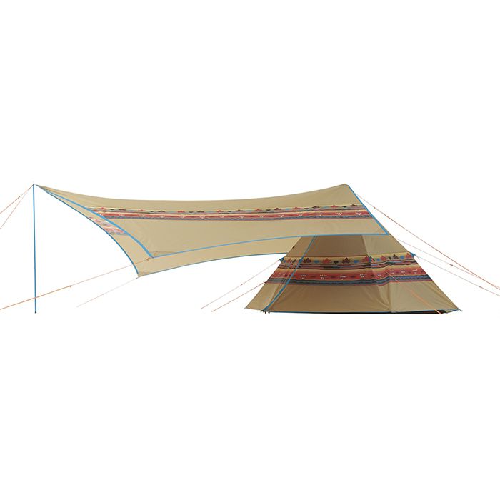 LOGOS Navajo Bridge Hexagon Tarp