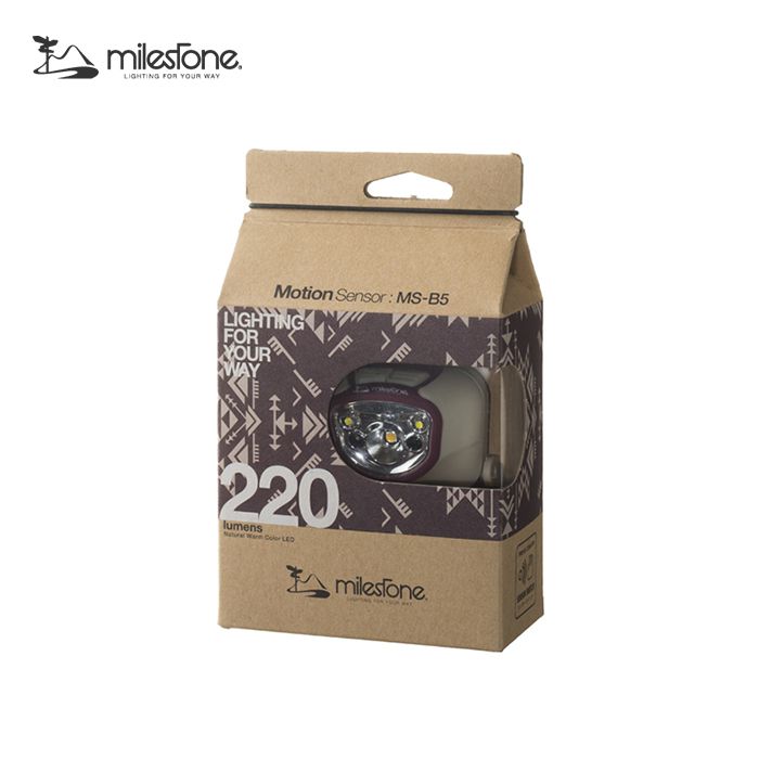 Milestone Motion Sensor Headlamp MS-B5