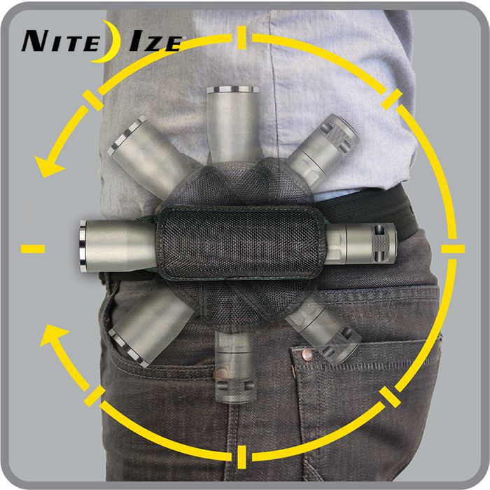 Nite Ize Lite Holster Stretch™ Flashlight Holster 360度旋轉電筒套 LHS-03